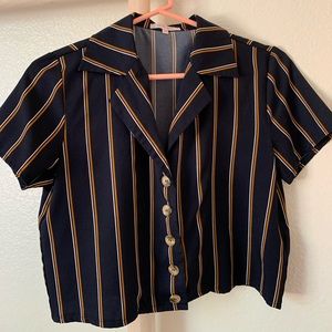 Lottie Moss Crop Blouse